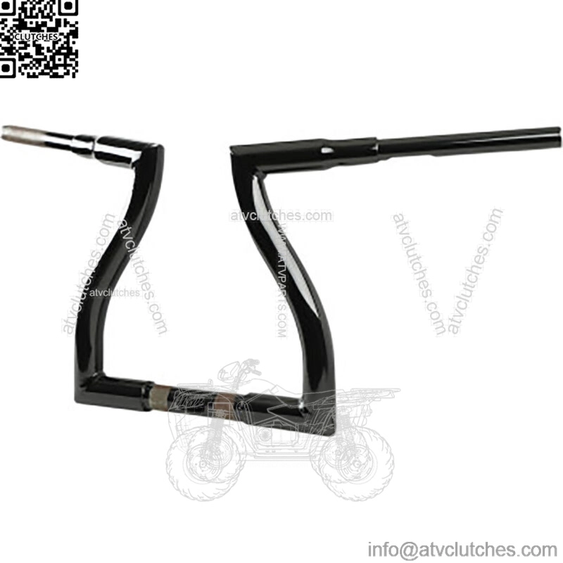 LA Choppers 1.5" Thresher 12" Black Handlebars Bars Harley Road Glide King 15+ (For: Harley-Davidson)