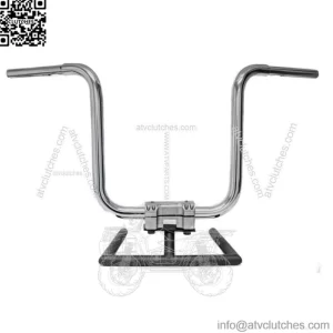 KST Kustoms Polished 16 Straight Jacket Handlebars Bars Harley FLTR Softail Dyna (For: Harley-Davidson)