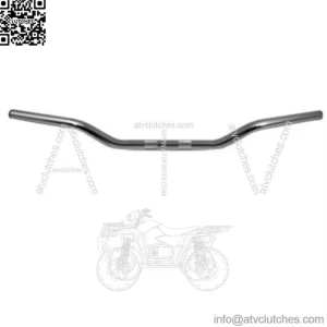Chrome 3" Rise Drag Bar Flat Track Handlebar No Dimple Harley Ironhead Sportster (For: Harley-Davidson)