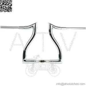LA Choppers 1-1/2" 12" Chrome Hammerhead Handlebars Harley Road Glide King 15-20 (For: Harley-Davidson)