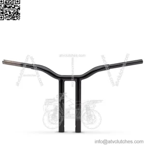LA Choppers 1 1/4" Black Kage Fighter 14" T Bars Straight Handlebars Harley FXD (For: Harley-Davidson)