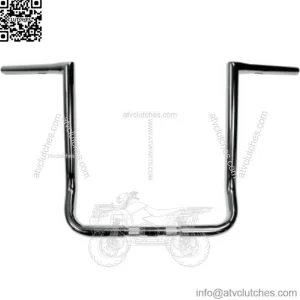 LA Choppers 16" Chrome 1.25" Twin Peaks Touring Handlebars Bars Harley Batwing (For: Harley-Davidson)