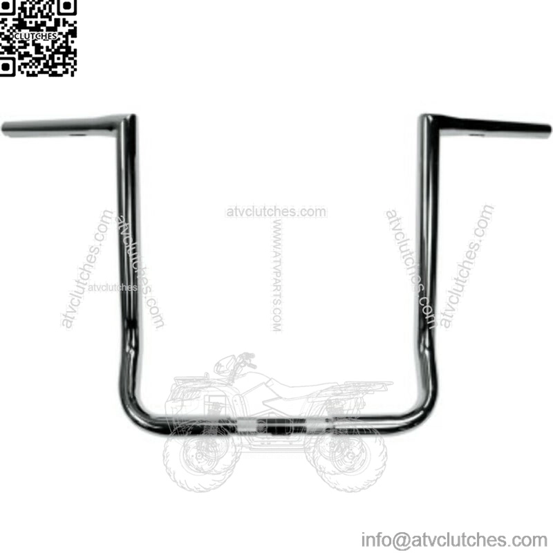 LA Choppers 16" Chrome 1.25" Twin Peaks Touring Handlebars Bars Harley Batwing (For: Harley-Davidson)