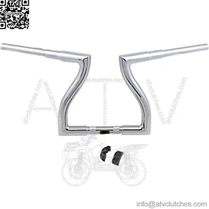 LA Choppers 1.5" Thresher 12" Chrome Handlebars Bars Harley Road Glide King 15+ (For: Harley-Davidson)