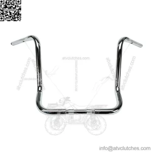 Hard Drive Chrome 1.25" Bagger 18" Apes Apehanger Handlebars Touring Harley 96Up (For: Harley-Davidson)