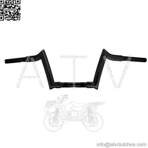 Paul Yaffe OEM 6" Black Sport Monkey Bar Handlebars Hangers Harley Touring FLTR (For: Harley-Davidson)