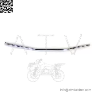 Chrome 1 Drag Bar Flat Unknurled Handlebar No Dimple Harley Sportster XL Chopper (For: Harley-Davidson)