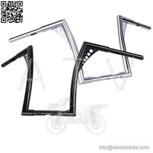 10" 12" 14" 16" Rise Hangers Handlebars For Harley Softail Dyna Sportster XL (For: Harley-Davidson)
