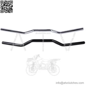 Motorcycle 1" 25mm Drag Bar Handlebars For Harley Honda Yamaha Suzuki Universal