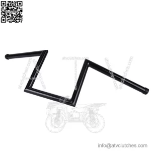 8" Rise Drag Z-Bar 1" Handlebar For Harley Sportster XL 883 1200 Softail Dyna (For: Harley-Davidson)