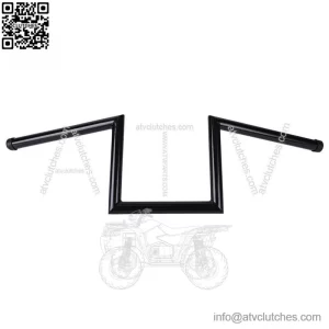 8" Rise 1" Drag Z-Bar Bars Handlebar For Harley Honda Suzuki Kawasaki Universal (For: Harley-Davidson)