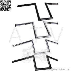 1" Drag Bar Hanger Handlebars Z-Bars For Harley Dyna Softail Sportster 883 1200 (For: Harley-Davidson)