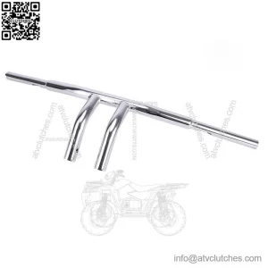 Chrome 8" Rise Drag T-Bars Handlebar For Harley Touring Dyna Softail Sportster (For: Harley-Davidson)