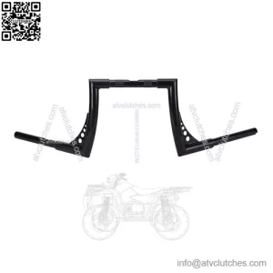 1-1/4" Fat 10" Rise Hangers Handlebar For Harley FLST FXST Sportster XL (For: Harley-Davidson)