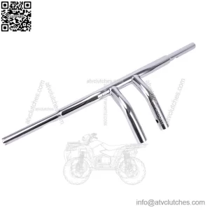 Chrome Motorcycle 8" Rise T-Bars Handlebars For Harley Touring Sportster Dyna (For: Harley-Davidson)