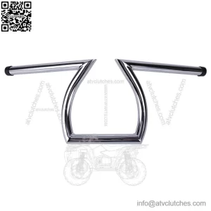 Chrome Motorcycle Drag Bars 1" Handlebars for Harley Sportster XL 883 1200 Dyna (For: Harley-Davidson)