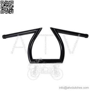 1" Hanger Z-Bar Handlebar Drag Bars For Harley Sportster XL 883 1200 Custom (For: Harley-Davidson)