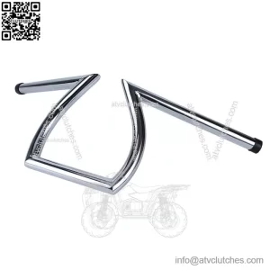 1" 25mm Motorcycle Drag Z-Bars Handlebars for Harley Sportster Chopper Bobber (For: Harley-Davidson)