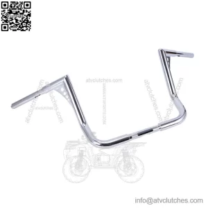 14" Rise Hanger Bar Handlebar For Harley Touring Baggers FLHTC FLHT 82-2021 (For: Harley-Davidson)