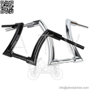 12 14 16" Rise Hanger Bars Handlebars For Harley Dyna Sportster XL FLST FXST (For: Harley-Davidson)