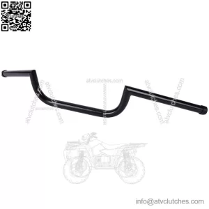 Black 7/8" Inch Motorcycle Drag Bars Handlebars For Harley Chopper Bobber Custom