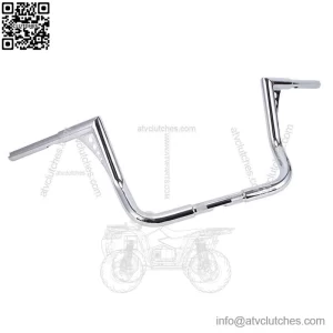 12" Rise Hangers Bars 1-1/4" Handlebars For Harley Touring Dressers Baggers (For: Harley-Davidson)