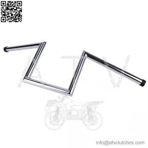8" Rise Hanger 1" Drag Z Bars Handlebar For Harley Sportster Softail Dyna (For: Harley-Davidson)