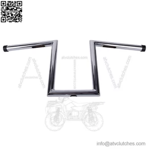10-1/2" Rise Hanger Z-Bar Handlebar For Harley Softail Dyna Sportester XL (For: Harley-Davidson)