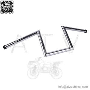 8" Rise Hanger Drag Z Bars Handlebars For Harley Chopper Bobber Cafe Racer (For: Harley-Davidson)