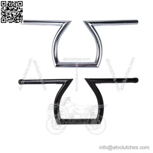 1" 25mm Handlebars Z Bar Drag Bars For Harley Sportster Chopper Bobber Cruisers (For: Harley-Davidson)