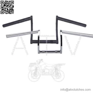 1" Motorcycle Drag Z Bar Handlebar For Harley Touring Dyna Softail Bobber Custom (For: Harley-Davidson)