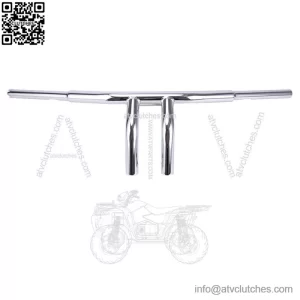 Motorcycle 8" Rise T-Bars Handlebars For Harley Touring Sportster Dyna Softail (For: Harley-Davidson)