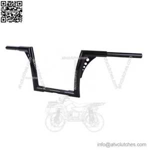 1-1/4" Fat 10" Rise Hangers Handlebar For Harley Dyna Softail Motorcycle (For: Harley-Davidson)