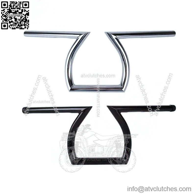Motorcycle 1" 25mm Handlebars Z Bar Drag Bars For Harley Sportster XL 883 1200 (For: Harley-Davidson)