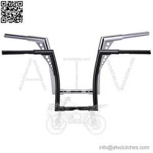 10" 12" 14" 16" Rise Hanger Bar Handlebars For Harley Dyna Sportster XL 883 (For: Harley-Davidson)