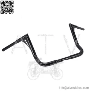 14" Rise Hanger Handlebars For Harley Touring Road King Street Glide FLHTC (For: Harley-Davidson)