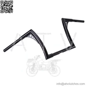 12" Rise Fat Hanger Bars Handlebar For Harley Sportster XL 883 1200 Softail (For: Harley-Davidson)