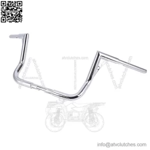 12" Rise Hanger 1.25" Handlebar For Harley Electra Glide FLHT FLHTC 1982-21 (For: Harley-Davidson)