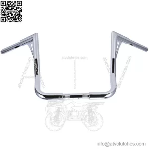 Chrome 14" Rise Hangers Bars Handlebars Fit For Harley Touring Electra Glide (For: Harley-Davidson)