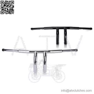 8" Rise T-Bar 1-1/4" Bars Handlebars For Harley Touring Road King Electra Glide (For: Harley-Davidson)