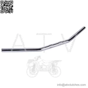 Chrome Motorcycle 1" 25mm Drag Bars Handlebars For Harley Honda Suzuki Universal (For: Harley-Davidson)