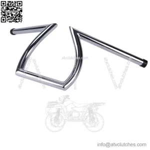Motorcycle Drag Bars 1" Handlebars for Harley Chopper Bobber Cafe Racer Custom (For: Harley-Davidson)