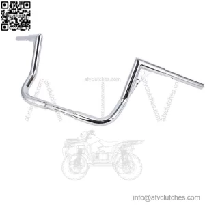 12" Rise Hanger Bagger King Bar Handlebars For Harley Touring Dressers 82-Up (For: Harley-Davidson)