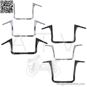 12 14 16" Rise Hanger Bar Handlebars For Harley Touring FLHT FLHTC 1982-21