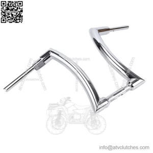 16" Rise 2" Hanger Handlebars For Harley Touring Dyna Sportster XL 883 1200 (For: Harley-Davidson)