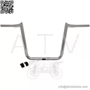 Chrome 1 1/4" Hefty Prime Ape Handlebars for 15-19 Harley FLTRX (For: Harley-Davidson)