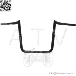 Matte Black 16" Prime Ape 1-1/4" Motorcycle Handlebars Harley Bagger