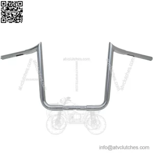 Chrome 13" Prime Ape 1-1/4" Motorcycle Handlebars Harley Bagger