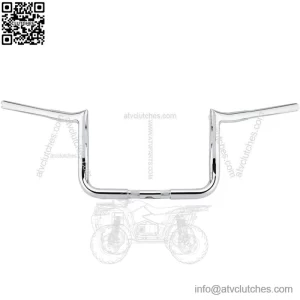 1 1/4" Prime Ape Hanger Handlebars 1999-2020 Harley Touring FLHX
