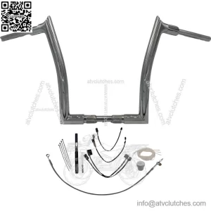 EZ Install 14" Ape Hanger Handlebar Kit 2021-2022 Harley Road King